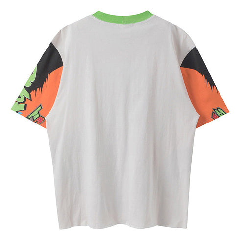 SAINT MICHAEL  Graphic-Print Cotton T-Shirt